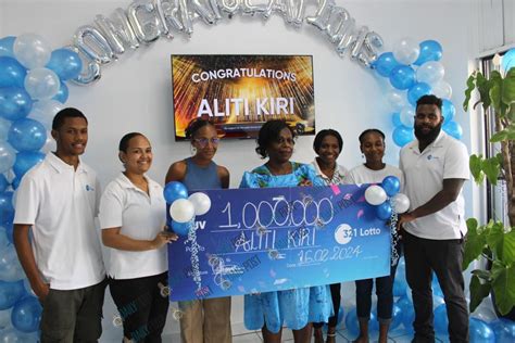 321 vanuatu|Ifira Islander wins 321 Lotto’s inaugural VT1 million prize.